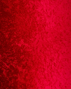 Panne de Velours Rouge - Tissushop